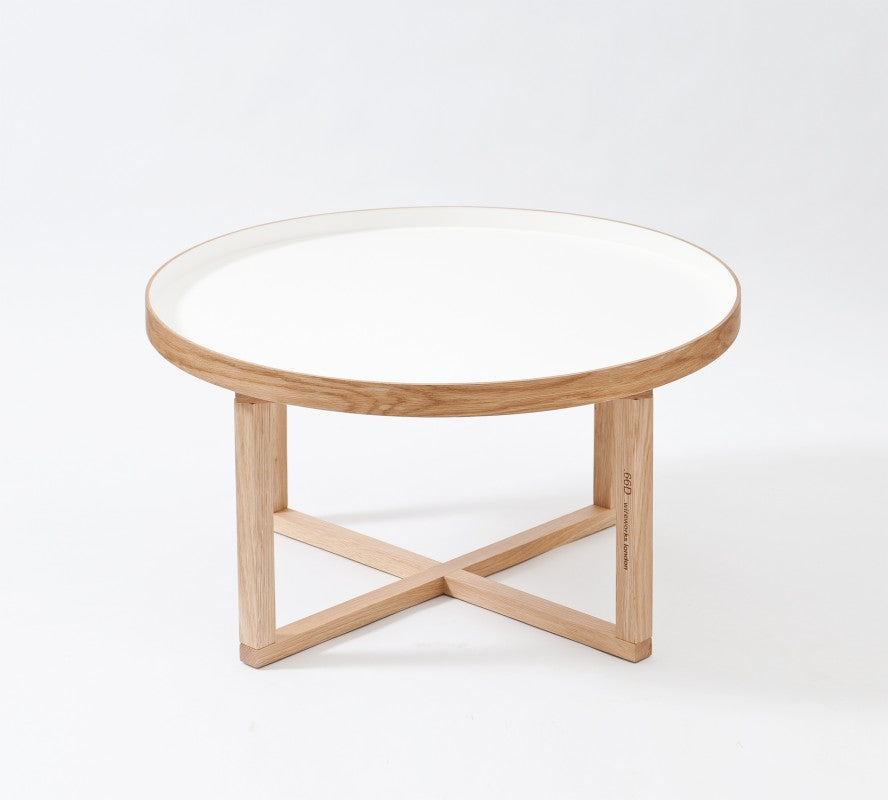 LOW OAK COFFEE TABLE | WIREWORKS