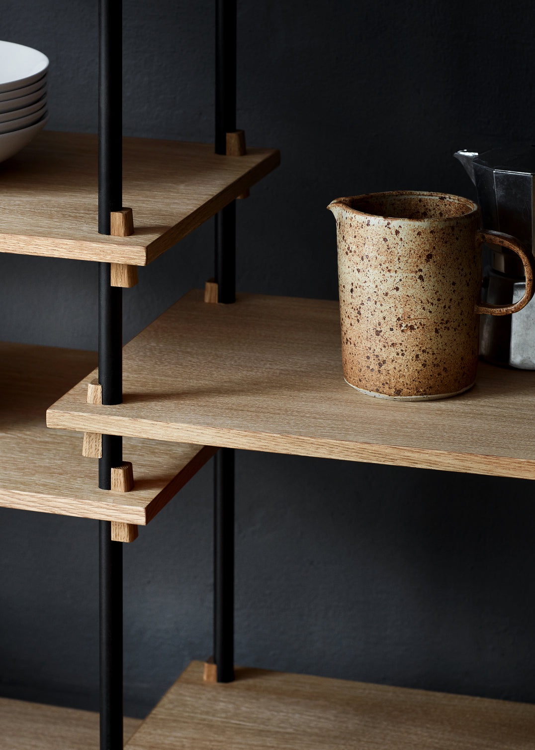 Shelving system S.85.1.A  85cm H x 1 bay