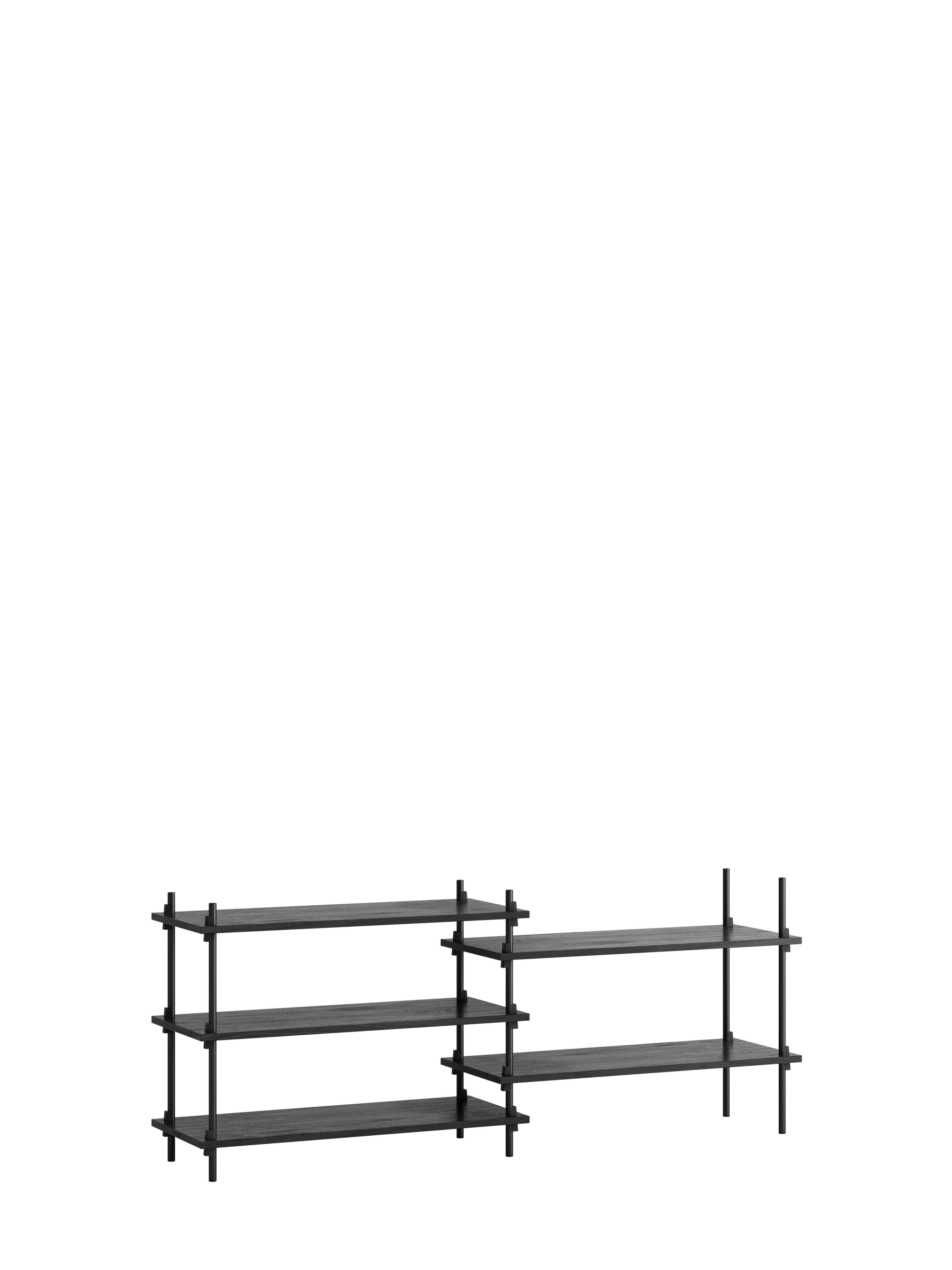 Shelving system S.65.2.A  65cm x 2 bays