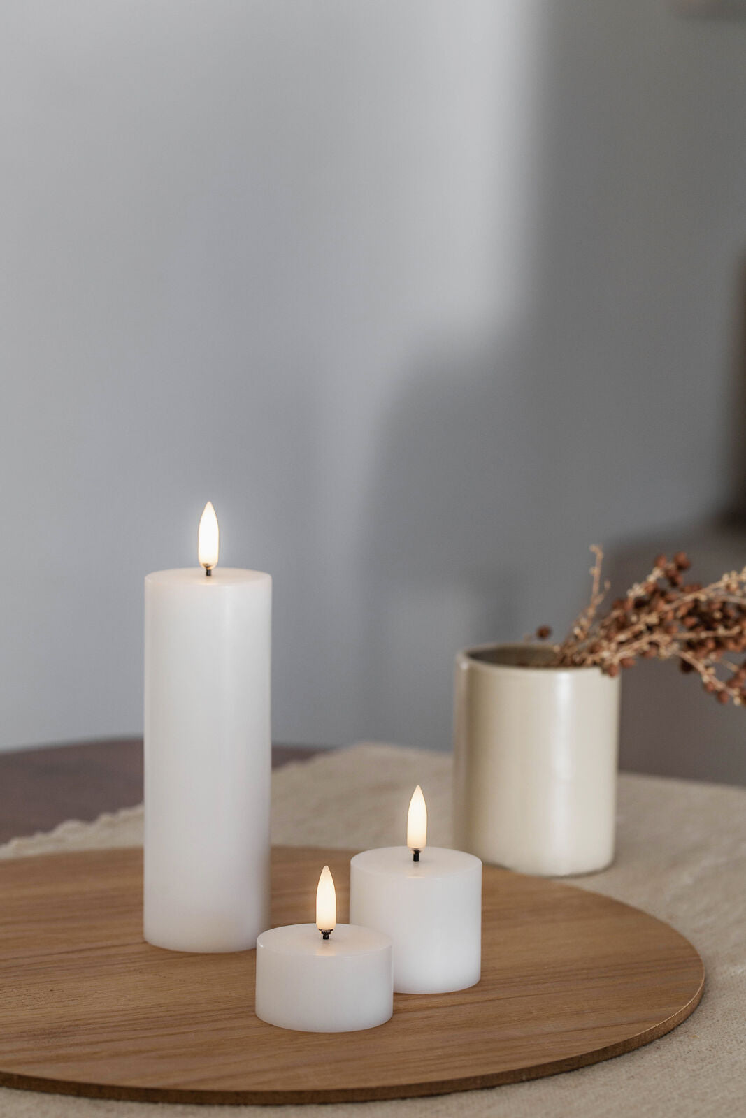 UYUNI LED PILLAR CANDLE