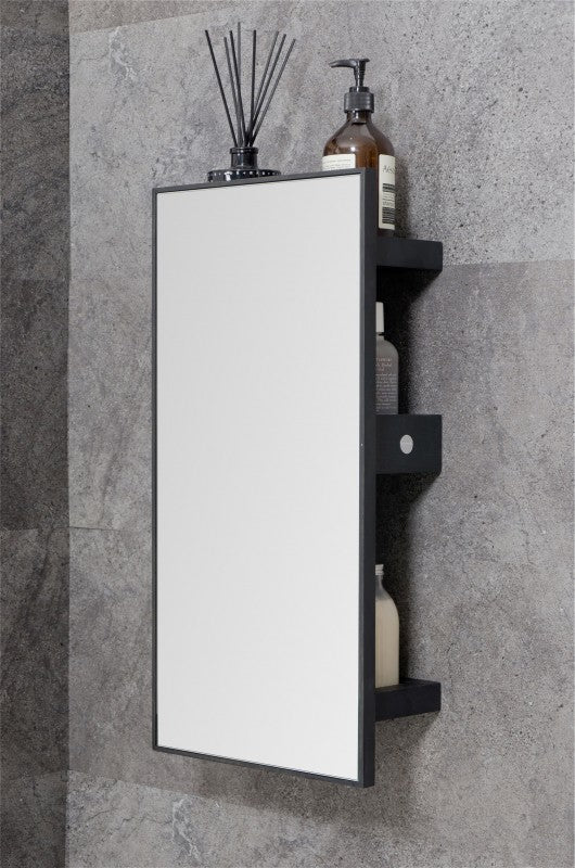 THREE TRAY MIRROR SLIMLINE | DARK OAK