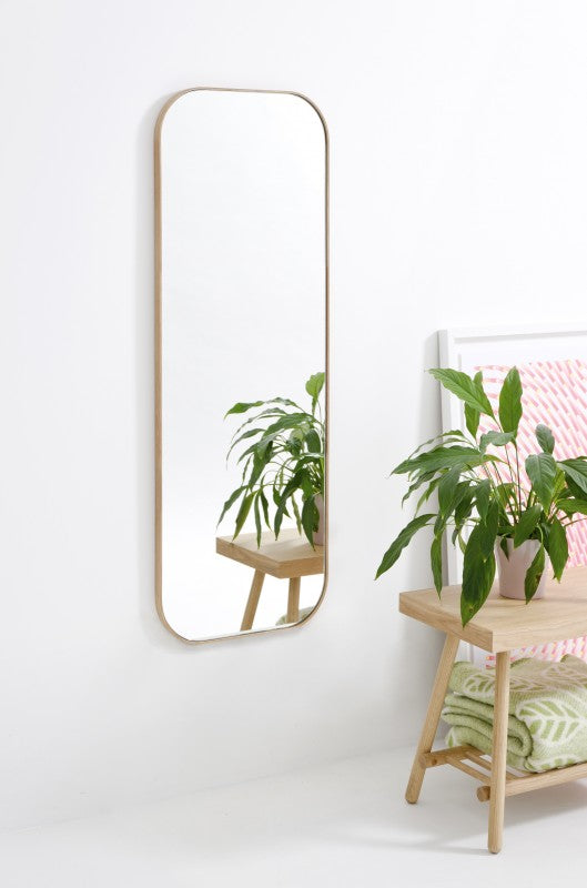 GAZE WALL MIRROR | NATURAL OAK