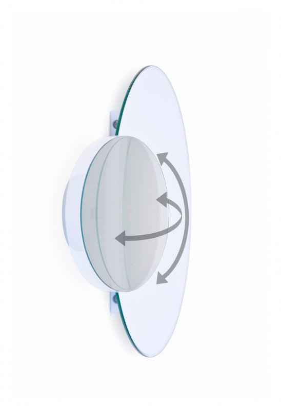 WALL MIRROR ECLIPSE | GLOSS WHITE