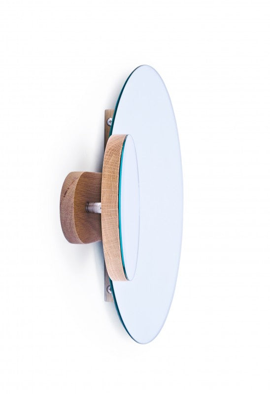 WALL MIRROR ECLIPSE | NATURAL OAK