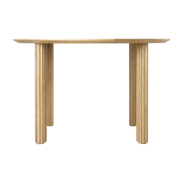 COMFORT CIRCLE | DINING TABLE, OAK & DARK OAK