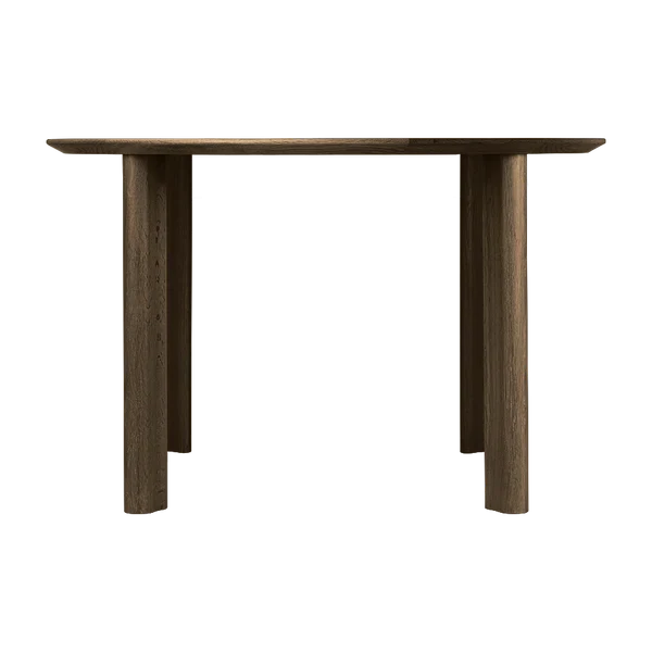 COMFORT CIRCLE | DINING TABLE, OAK & DARK OAK
