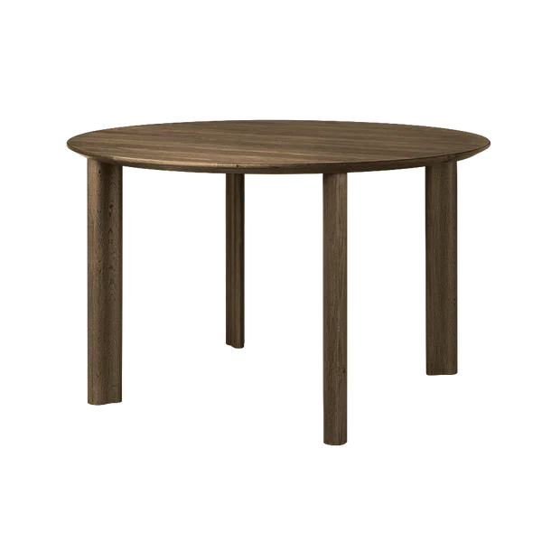 COMFORT CIRCLE | DINING TABLE, OAK & DARK OAK