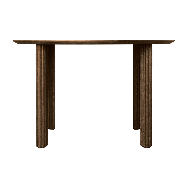 COMFORT CIRCLE | DINING TABLE, OAK & DARK OAK