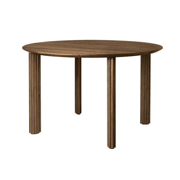 COMFORT CIRCLE | DINING TABLE, OAK & DARK OAK