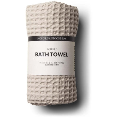 WAFFLE BATH TOWEL