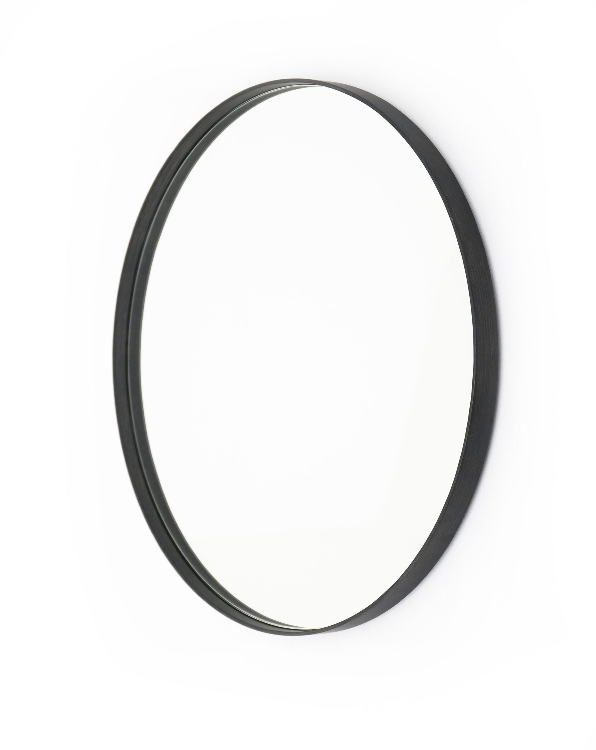 'GLANCE' CIRCULAR OAK MIRROR
