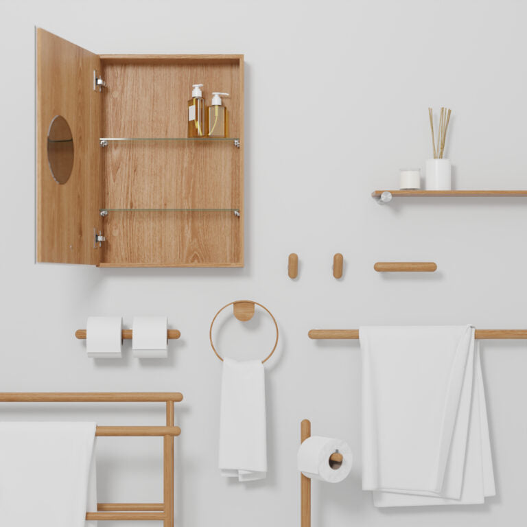 'YOKU' FREESTANDING TOWEL RAIL